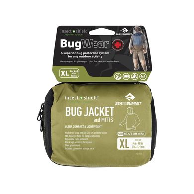 Куртка от комаров с перчатками Sea To Summit - Bug Jacket Olive, S (STS ABUGJMSM)