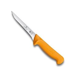 Нож бытовой, кухонный Victorinox Swibo Boning Narrow (лезвие: 130мм), желтый 5.8408.13