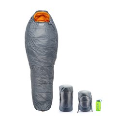 Спальный мешок Pinguin Expert (-8°С/-16°С), 175 см - Left Zip, Grey (PNG 233780) 2020