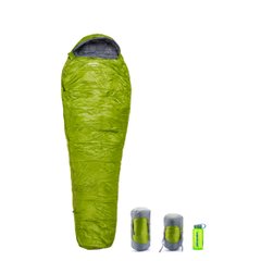 Спальний мішок Pinguin Micra (6/1 ° C), 175 см - Left Zip, Green (PNG 230741) 2020
