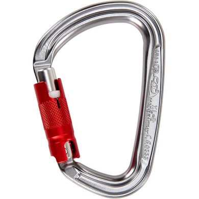 2C47900 ZPF ALU XL-D TG CARABINER GREY/RED (Карабін) (CT)