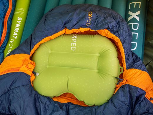 Надувная подушка Exped Ultra Pillow M, 38x27x10см, lichen (018.1021)