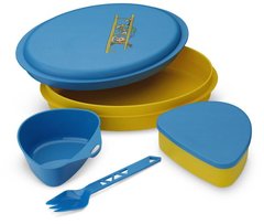 Дитячий набір посуду Primus Meal Set, Pippi Blue (7330033910278)