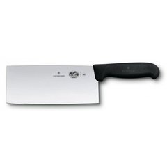 Нож бытовой, кухонный Victorinox Fibrox Chef's (лезвие: 180мм), черный 5.4063.18