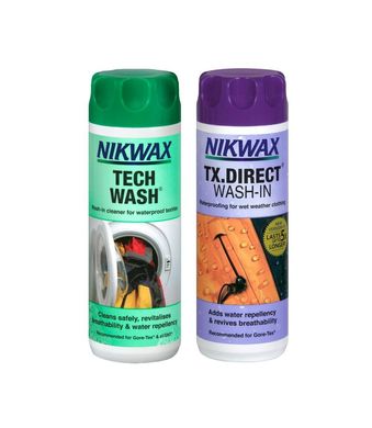 Набір Nikwax Twin Pack - Tech Wash 300ml + TX Direct 300ml