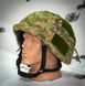 Кавер Kirasa на шлем с козырьком Ballistic Helmet KC-HM001 пиксель (KI604)