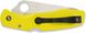Нож Spyderco Pacific Salt Yellow serrated