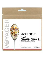 Сублімована їжа Voyager Rice with beef and mushrooms 125 г