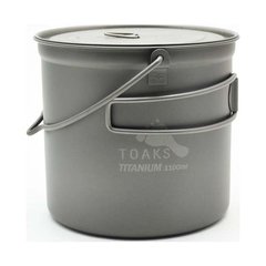 Казанок TOAKS Titanium 1100ml Pot Pot with Bail Handle
