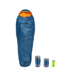 Спальний мішок Pinguin Micra (6/1 ° C), 185 см - Right Zip, Blue (PNG 230253) 2020