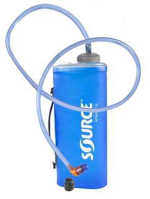 Адаптер для питьевой системы Source Tube Adapter for soft flask-90 cm + with angle, Gray (7297210919229)