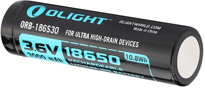 Аккумуляторная батарея Olight 18650 HDС (15А) 3000mAh