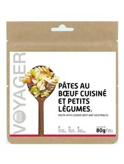 Сублимированная еда Voyager Pasta with cooked beef and vegetables 80 г