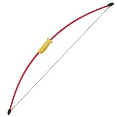 Лук Man Kung RB010 (длина: 1100мм, сила натяжения: 6,8кг), красный/жёлтый, комплект