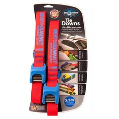Стяжний ремінь Tie Down with Silicone Cover Double Pack Blue, 5.5 м від Sea to Summit (STS SOLTDSCDP55)
