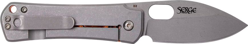 Нож Boker Plus Gust Copper, сталь - D2, рукоятка - Медь, длина клинка - 73 мм, общая длина - 167 мм