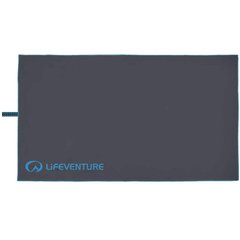 Рушник із мікрофібри Lifeventure Recycled Soft Fibre Trek, L - 110x65см, grey (63610-L)