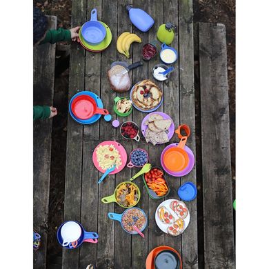 Набор посуды Wildo Explorer Kit Multicolor, Blueberry/Dark Grey (67275)