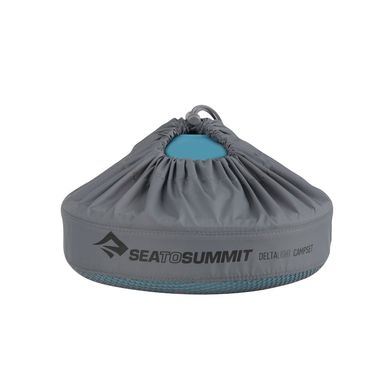 Набір посуду Sea to Summit DeltaLight Solo Set 1.1 (1 Mug, 1 Bowl), Pacific Blue, нар. (STS ADLTSOLOSETPB)
