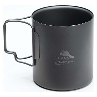 Кружка TOAKS Titanium 370ml Double Wall Cup