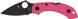 Ніж Spyderco Dragonfly 2 Black Blade, S30V, ц: Pink