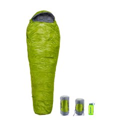 Спальный мешок Pinguin Micra (6/1°C), 195 см - Right Zip, Green (PNG 230444) 2020