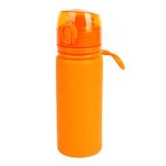 Бутылка складная силиконовая Tramp TRC-093 (0.5л), оранжевая