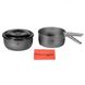 Набір посуду Trangia Tundra II HA 1.75/1.5 л (два котелки, кришка, ручка, чохол)