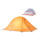 Палатка Cloud UP I (1-х местная) 210T polyester + footprint NH15T001-T orange 6927595787366