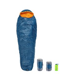 Спальний мішок Pinguin Micra (6/1 ° C), 175 см - Left Zip, Blue (PNG 230758) 2020