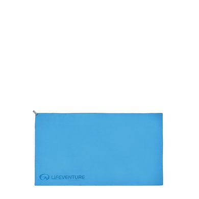 Рушник із мікрофібри Lifeventure Soft Fibre Advance, Pocket - 37х37см, blue (63011-Pocket)