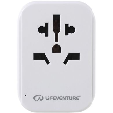 Переходник сетевой Lifeventure European Travel Adaptor USB (77132)
