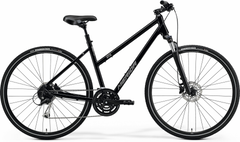 Велосипед Merida CROSSWAY 100, S(L) (47L), GLOSSY BLACK(MATT SILVER