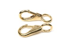 Carabiners Brass Fixed Eye 55 mm AI0243\1шт (BestDivers) (diving)