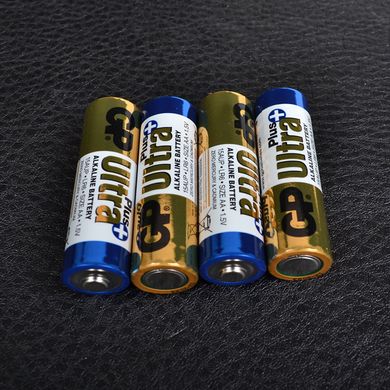 Батарейка лужна Alkaaline AA Ultra plus (15AUPHM-2UE4, LR6) GP 1.5V (4шт, блістер)