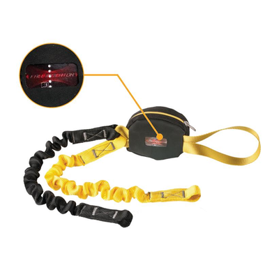 Амортизатор ривка Singing Rock Phario Slide, Black/Yellow (SR C2314XX00)