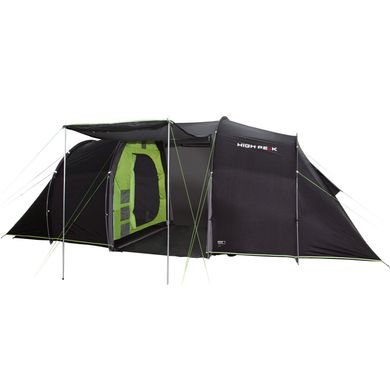 Палатка 3 містка для кемпінгу High Peak Atmos 3 Dark Grey/Green (925413)