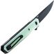 Нож Boker Plus Kwaiken Air G10 Jade, общая длина - 213 мм, длина клинка - 90 мм, сталь - VG-10, рукоять - G-10, клипса