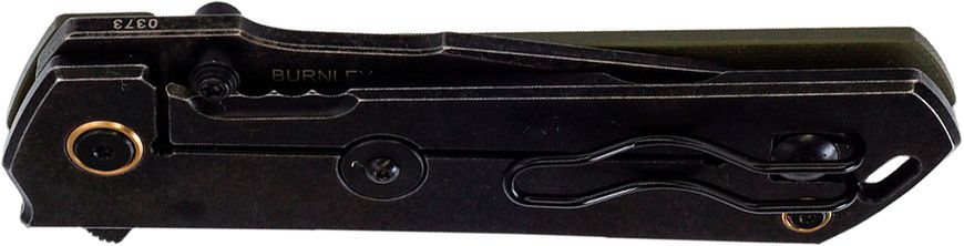 Нож Boker Plus Kihon Assisted od green, сталь - D2, рукоятка - G-10, длина клинка - 85 мм, общая длина - 199 мм