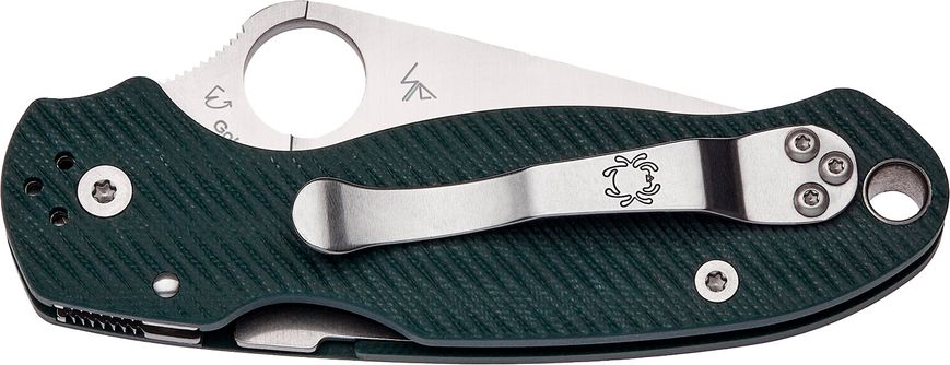 Ніж Spyderco Para 3 Sprint Run Forest Green