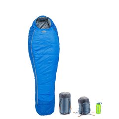 Спальный мешок Pinguin Mistral PFM (3/-3°C), 185 см - Right Zip,Blue