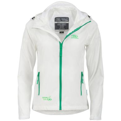 Вітрівка жіноча Highlander Stow & Go Pack Away Rain Jacket 6000 mm White S (JAC077L-WE-S)