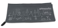 Рушник Pinguin Micro Towel, Map/Grey, L - 60x120 см (PNG 672282) 2021