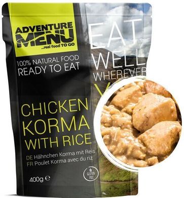 Курица корми з рисом Adventure Menu Chicken Korma with rice