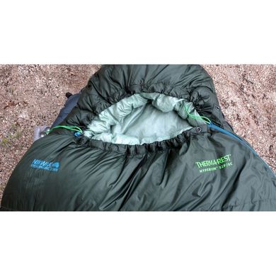 Спальний мішок Therm-a-Rest Hyperion 32 UL Bag, +5/0°C, 183 см - Left Zip, Green (10721)