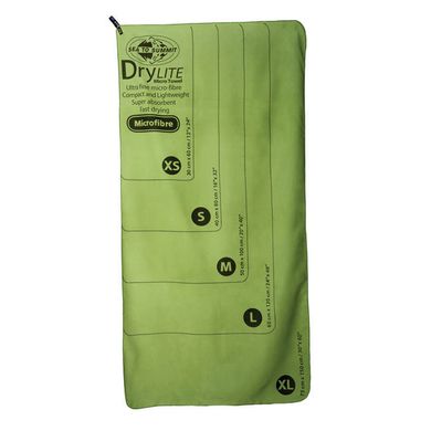 Рушник Sea To Summit - DryLite Towel Eucalyptus Green, 40 х 80 см (STS ADRYASEG)