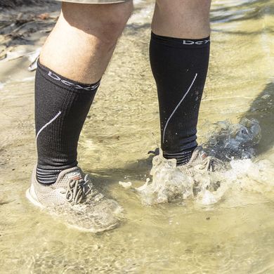 Шкарпетки водонепроникні Dexshell Compression Mudder, р-р XL, сірі