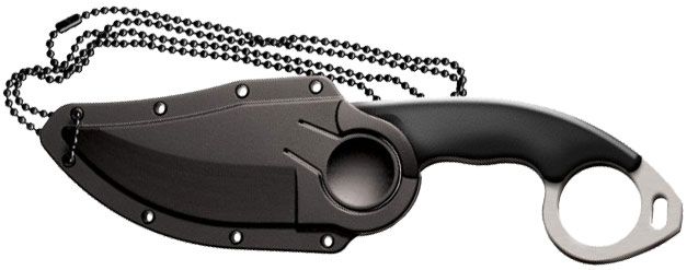 Нож Cold Steel Double Agent II (блистер), сталь - AUS-8A, рукоятка - Griv-Ex, длина клинка - 76 мм, длина общая - 200 мм