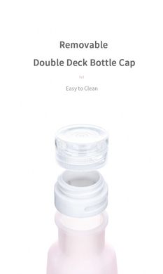 Дорожный набор Silicone bottle 3pc*89 ml NH20LY012 pink/white/blue 6927595744840