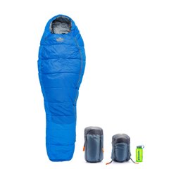 Спальный мешок Pinguin Comfort PFM (-1/-7°C), 195 см - Left Zip, Blue
